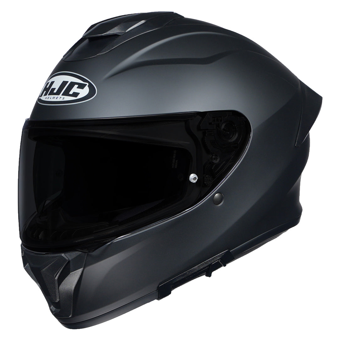 HJC C71 Semi-Flat Black Helmet | ECE 22.06 Certified Full-Face