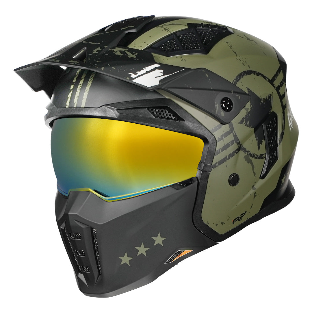 buy stormtrooper motorcycle helmet Ruroc AT4.0 Korda StormTrooper Helmet | Four