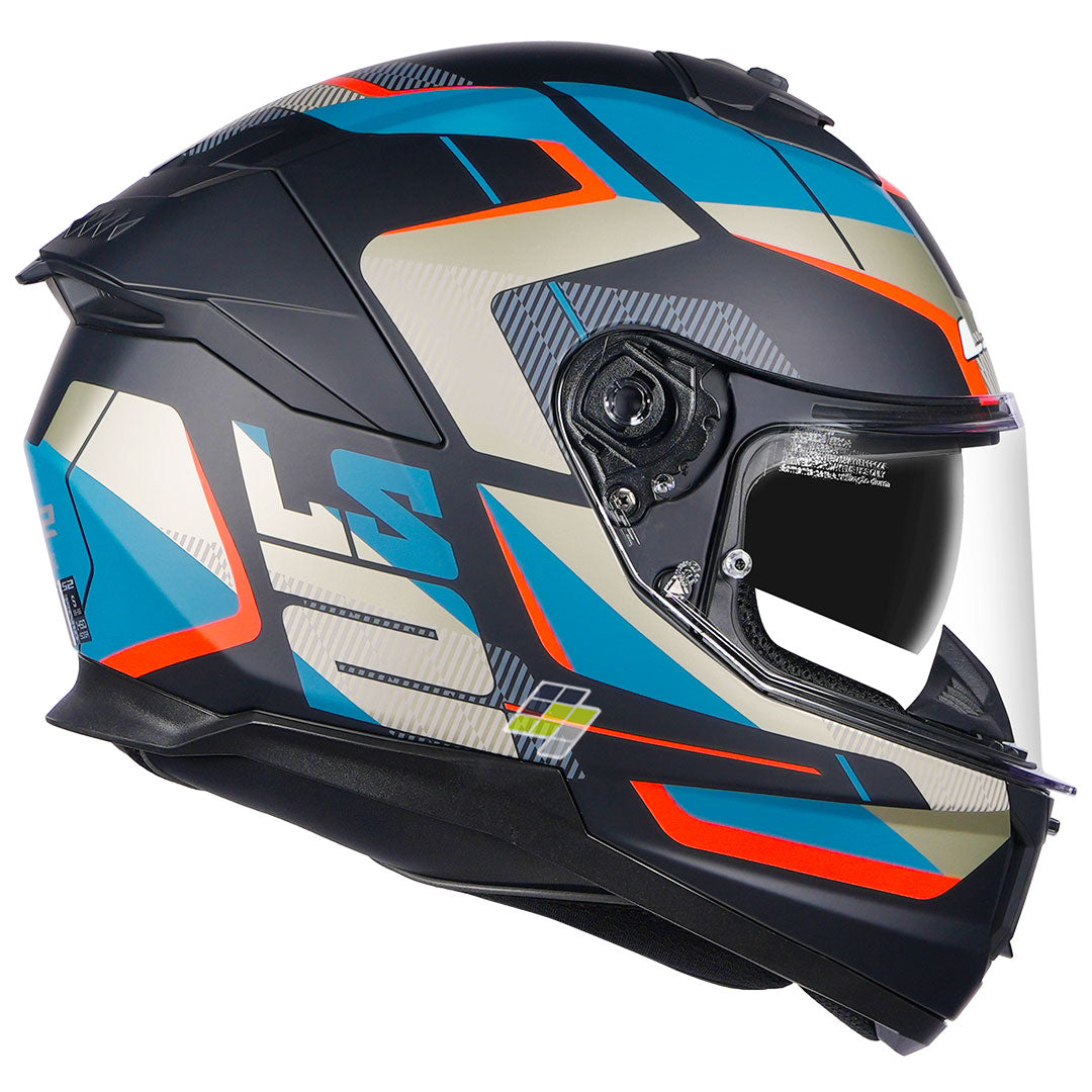 LS2 FF320 Stream Road Helmet ECE ISI Certified Helmet