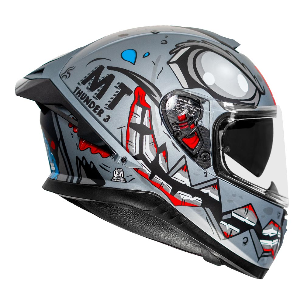 MT Thunder3 Pro Creature Helmet 4-Star SHARP Rated – PowerSports