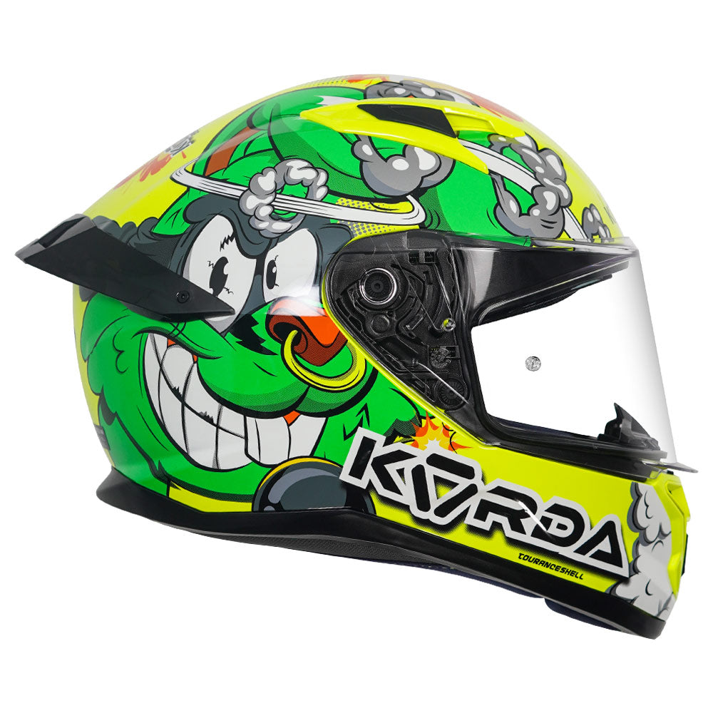 bunny motorcycle helmet Korda Tourance Bunny Motorcycle Helmet