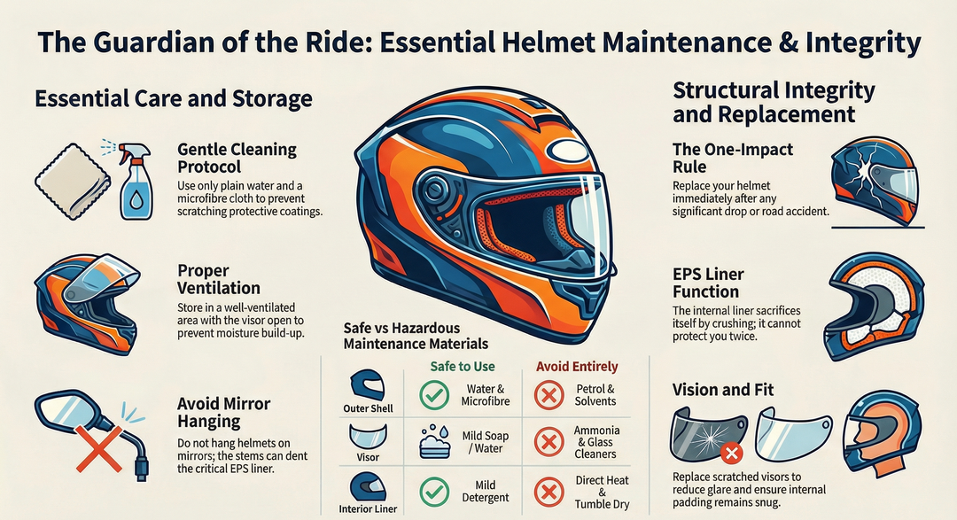 Helmet Maintenance guide