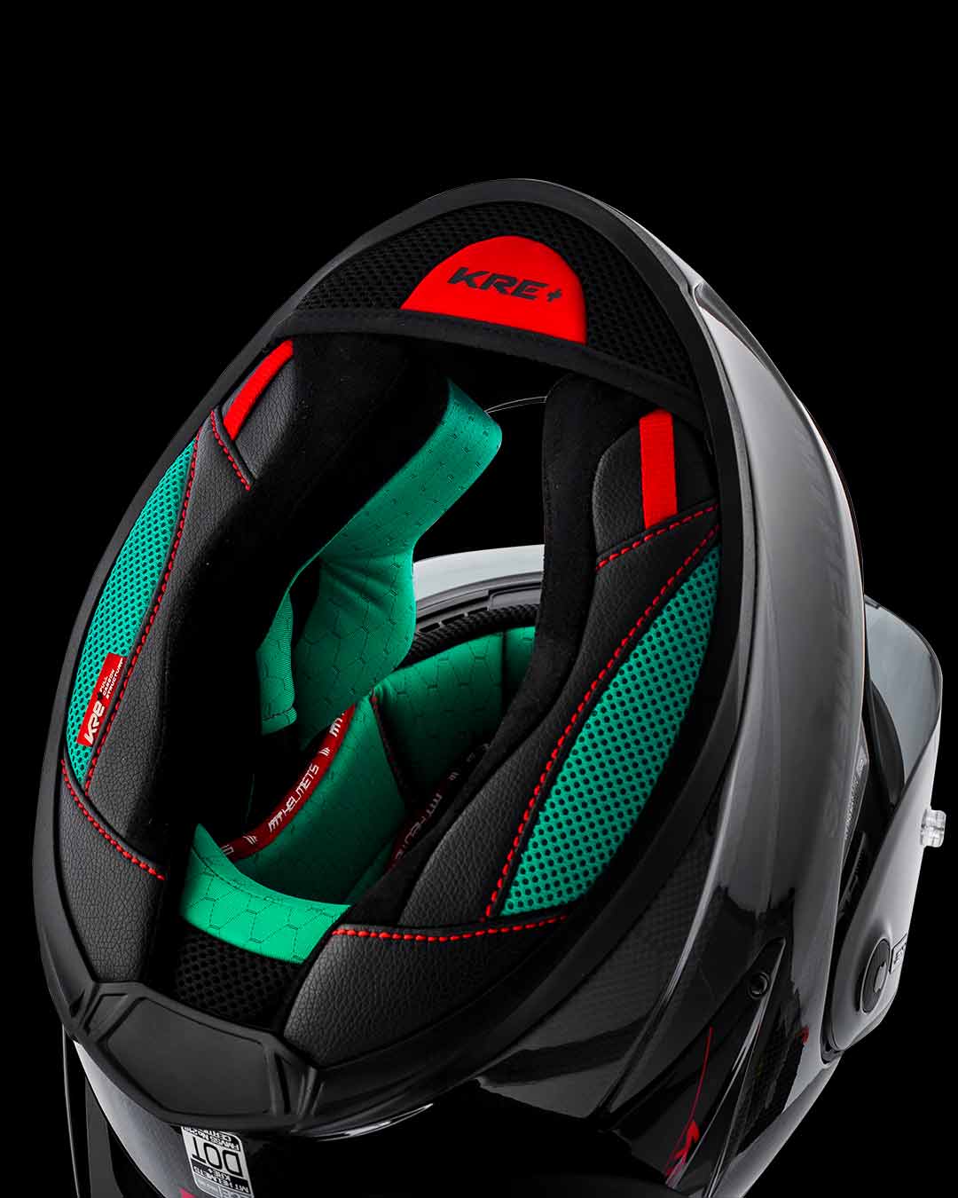 Mt Kre Snake Carbon Casco Mt Kre+ MT KRE+ Projectile Helmet