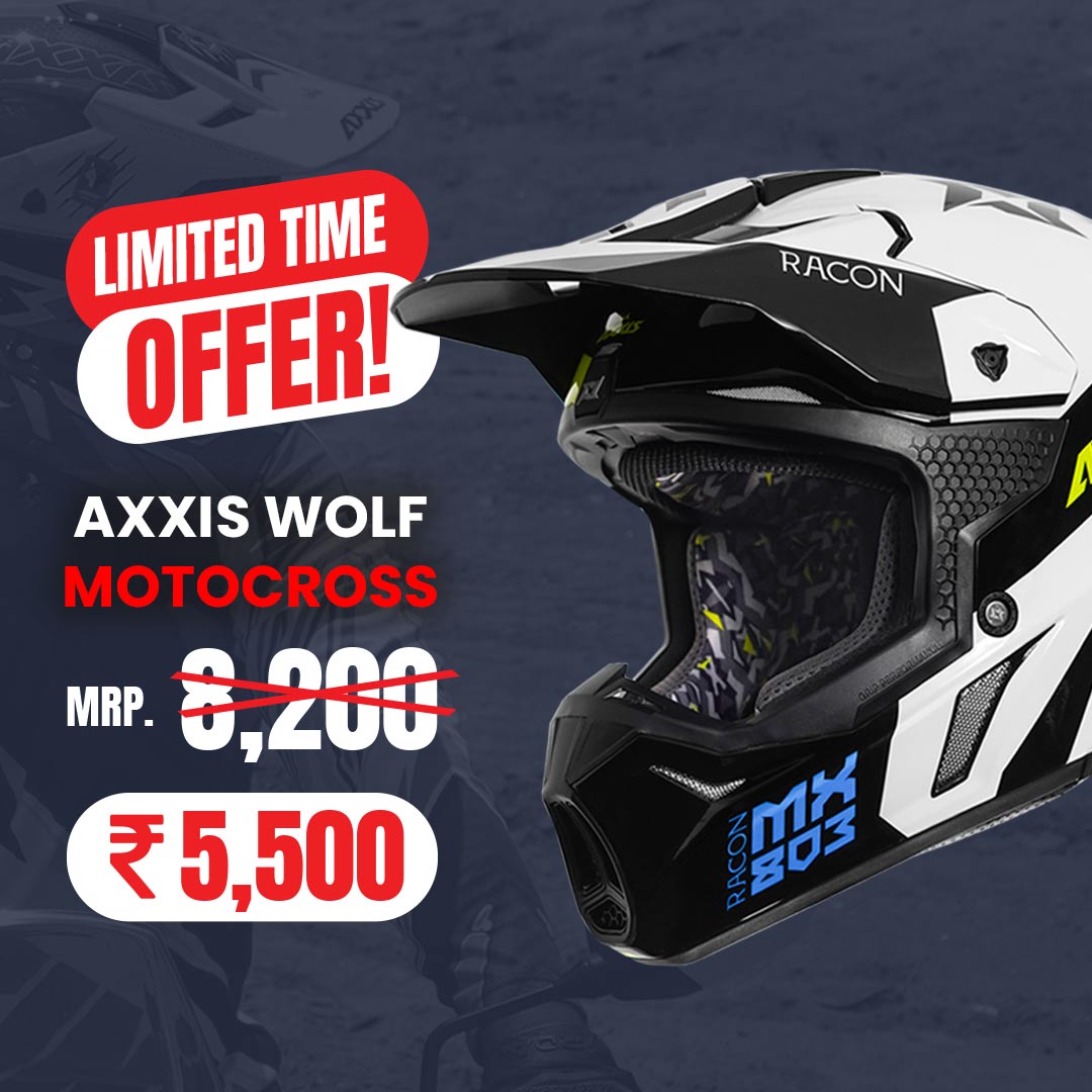 Axxis Wolf Motocross Helmet Offer