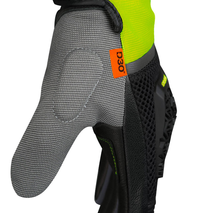 Korda Adventure Riding Gloves With D3O, Close up