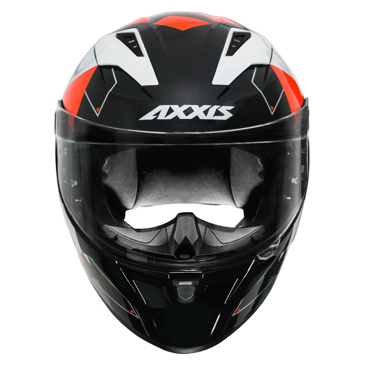 Axxis Segment Switch Helmet fluorescent orange front