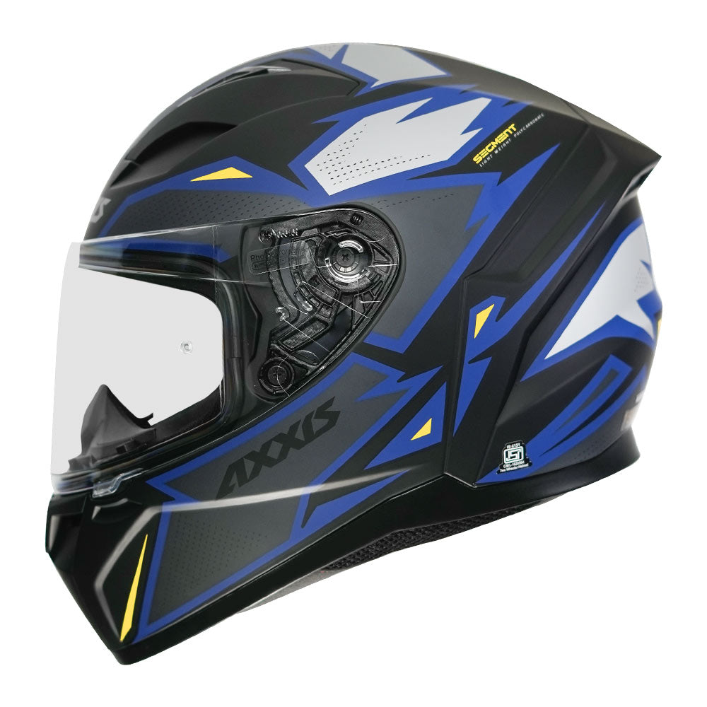 Axxis Segment Mad Helmet grey side
