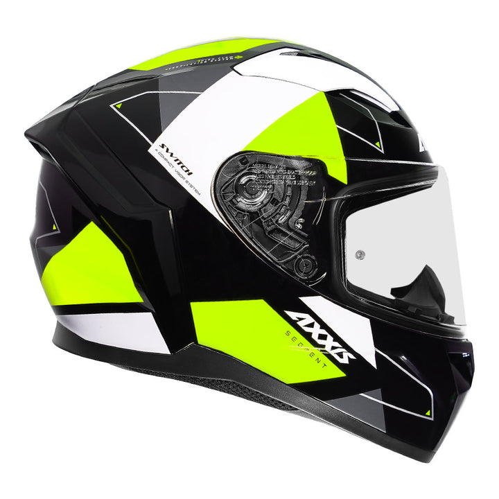 Axxis Segment Switch Helmet black fluorescent yellow