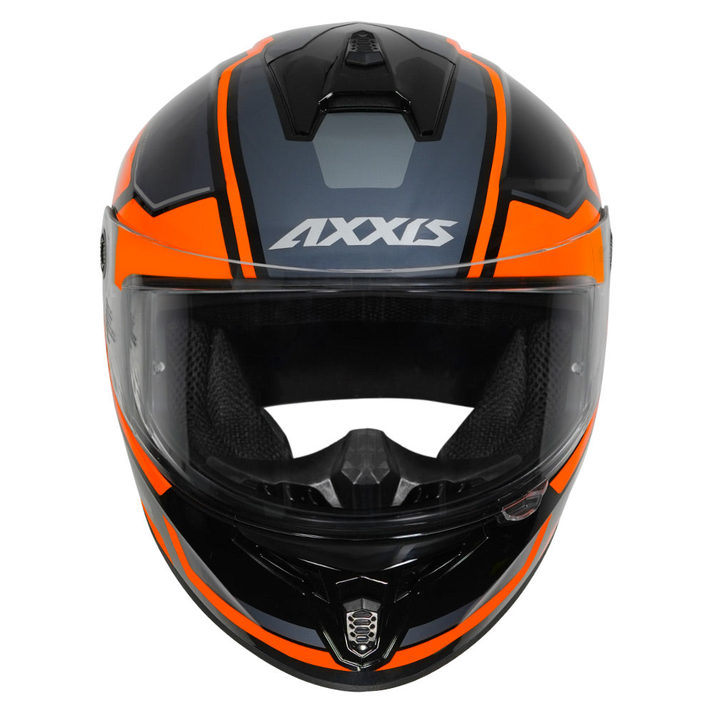 Axxis Draken S Sonar Helmet orange front