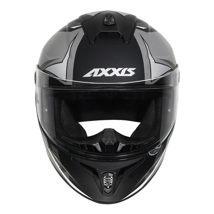 Axxis Draken S Vector Helmet matt grey front
