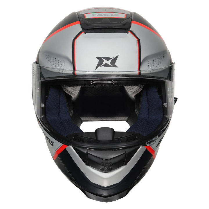 Axxis Eagle Balance helmet matt red front