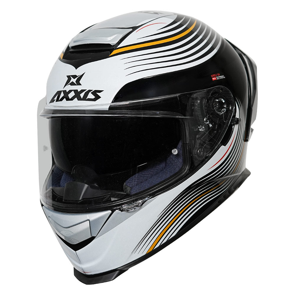 Axxis Eagle SV Lines Helmet red frontal