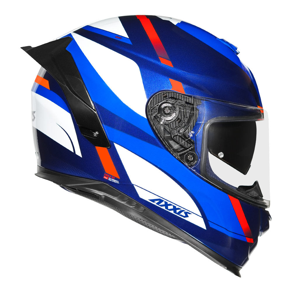 Axxis Eagle Quirly Helmet blue side