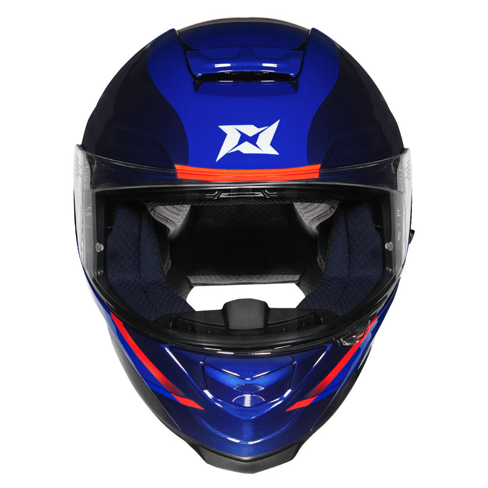 Axxis Eagle Quirly Helmet blue front
