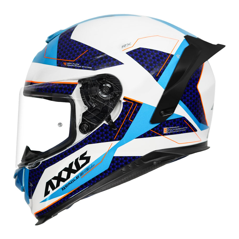 Axxis Eagle SV RX Helmet blue side