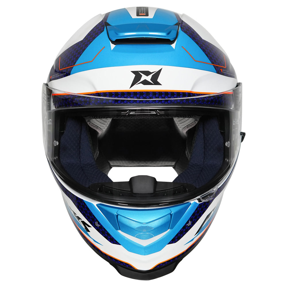Axxis Eagle SV RX Helmet blue front