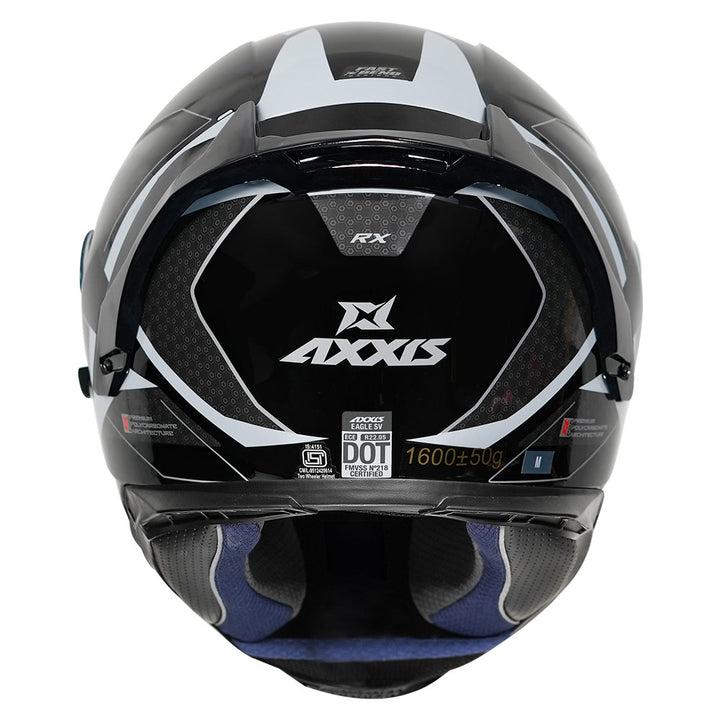 Axxis Eagle SV RX Helmet black back