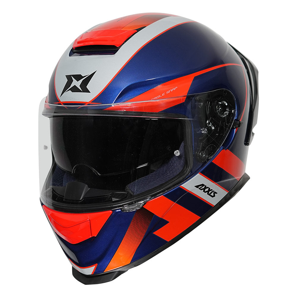 Axxis Eagle SV Snap Helmet red frontal