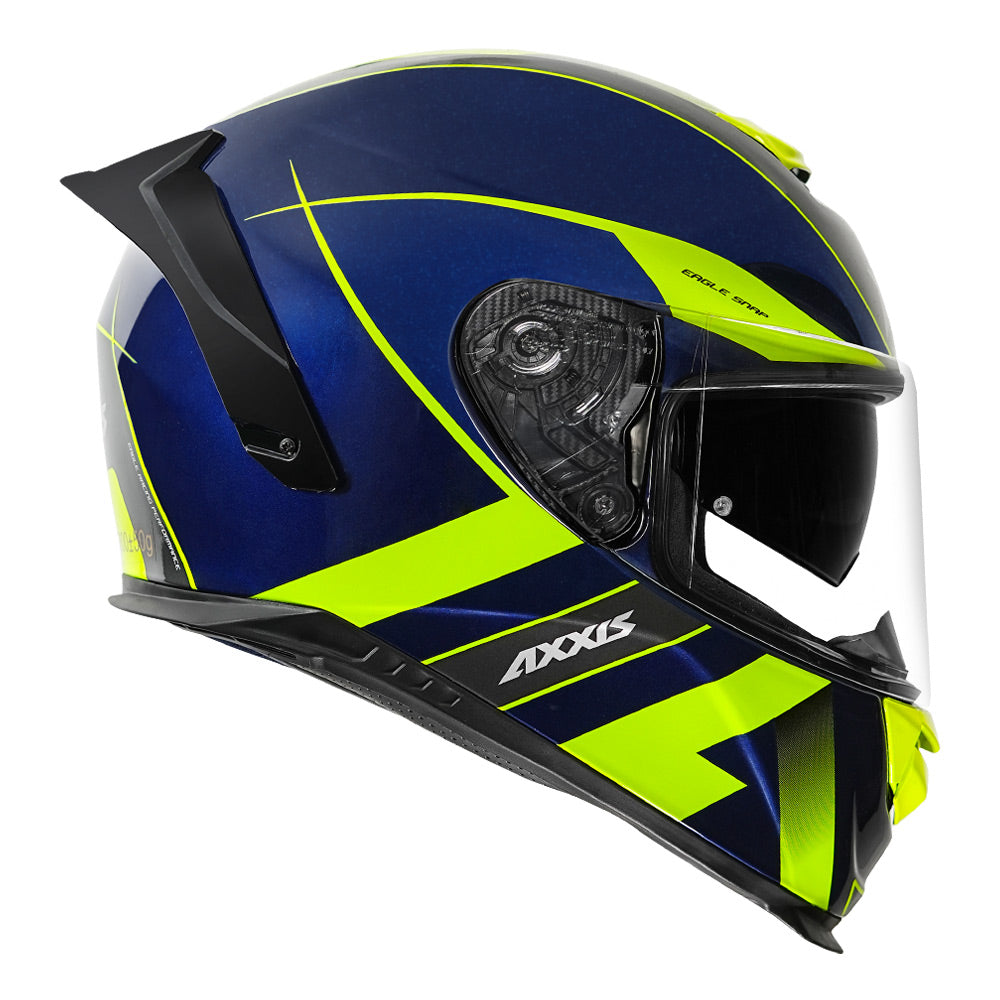 Axxis Eagle SV Snap Helmet fluorescent yellow