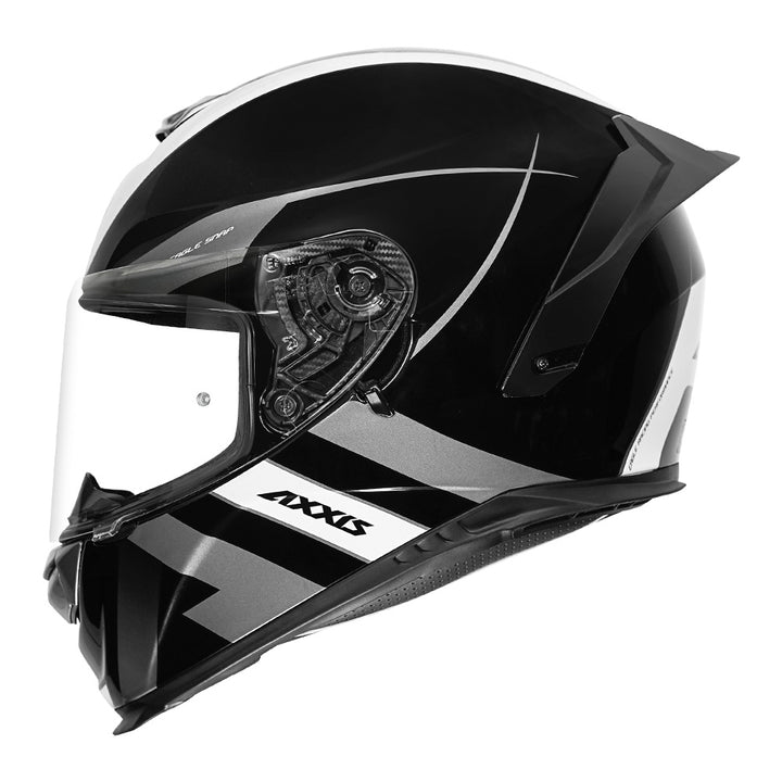 Axxis Eagle SV Snap Helmet grey side
