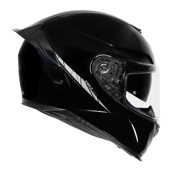 Axxis Eagle Solid Helmet gloss black side