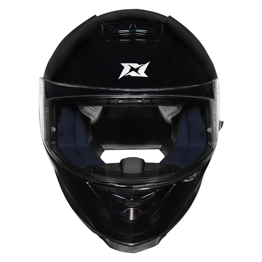 Axxis Eagle Solid Helmet gloss black front