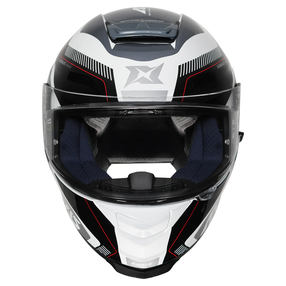 Axxis Eagle Illes Helmet grey front