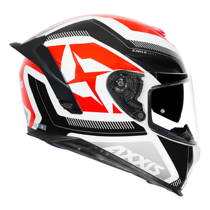 Axxis Eagle Illes Helmet red side
