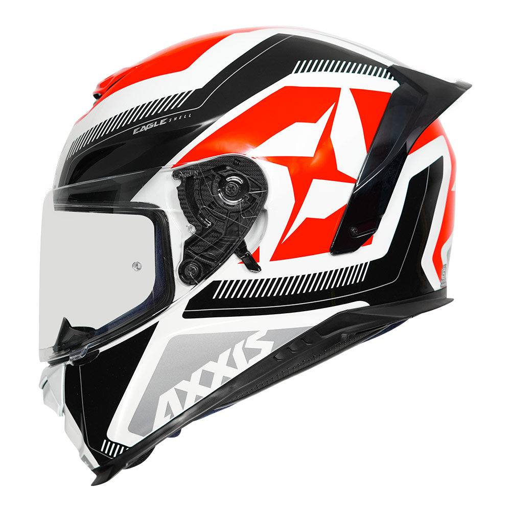 Axxis Eagle Illes Helmet red side