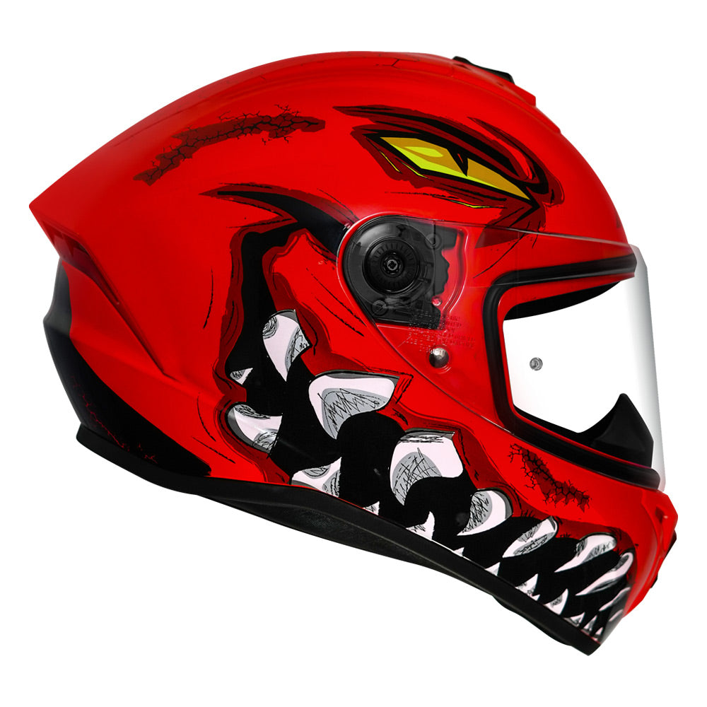 Axxis Draken S Forza Helmet red