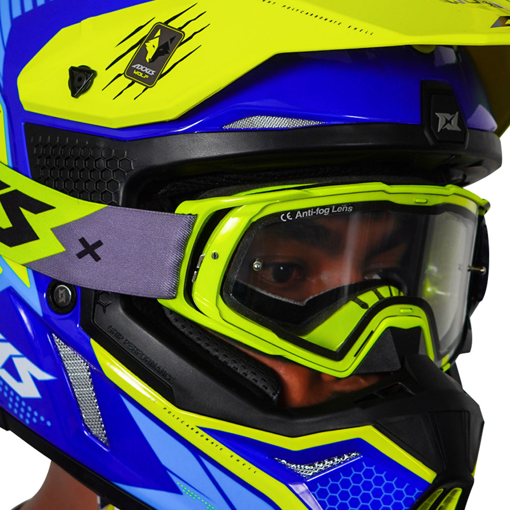 helmet goggles Axxis MX Goggles
