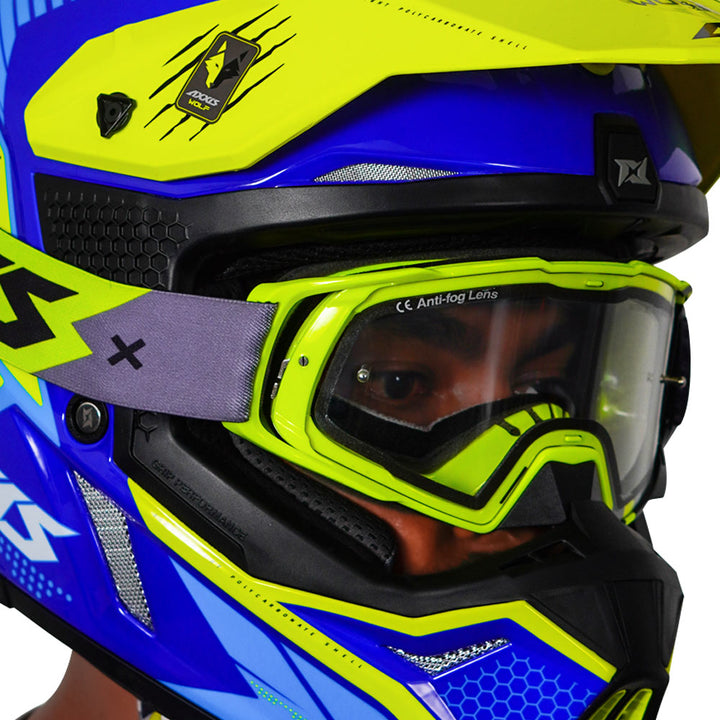 Axxis Wolf Racon Motocross Helmet