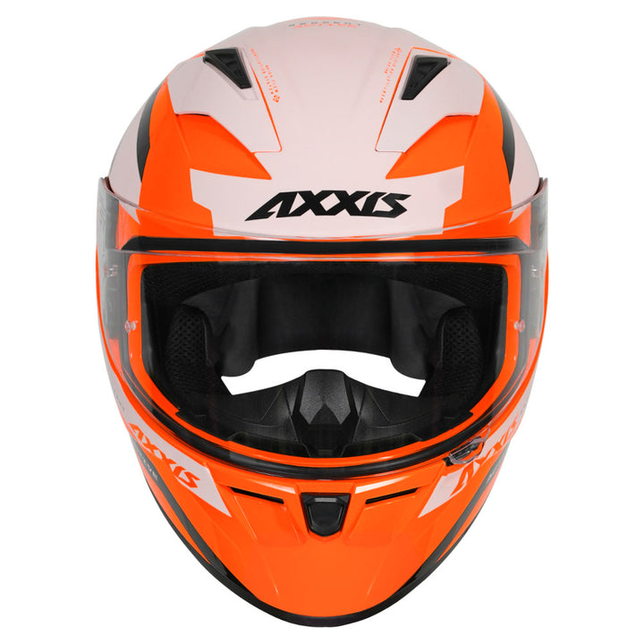 Axxis Segment Active Helmet orange front