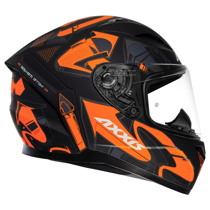 Axxis Segment Arrows Helmet orange