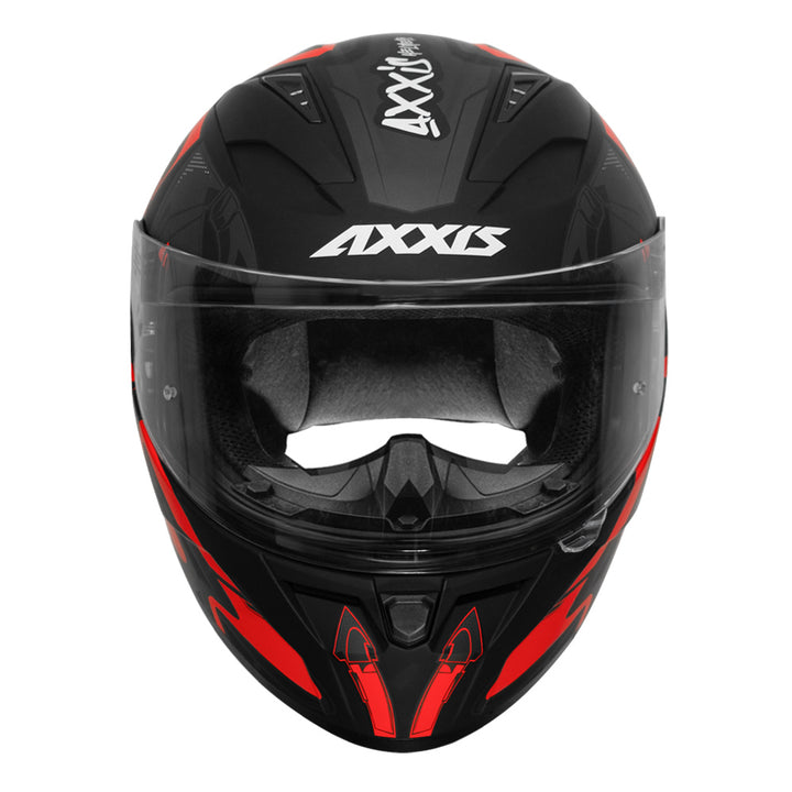 Axxis Segment Arrows Helmet red front