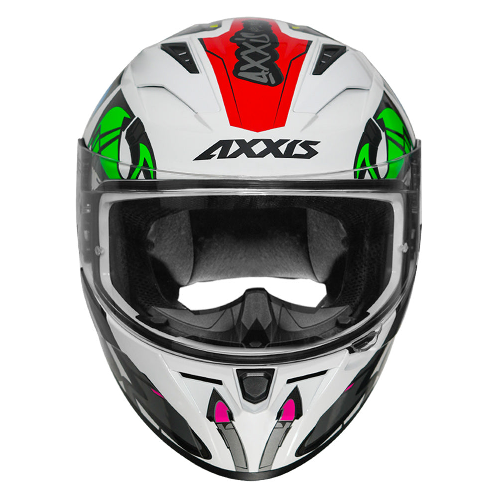 Axxis Segment Arrows Helmet grey front