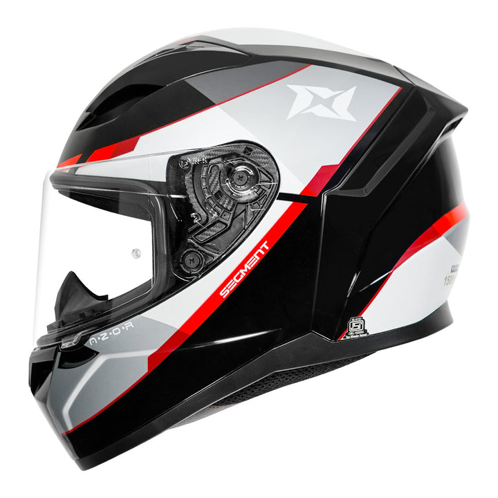 Axxis Segment Azor Helmet red side