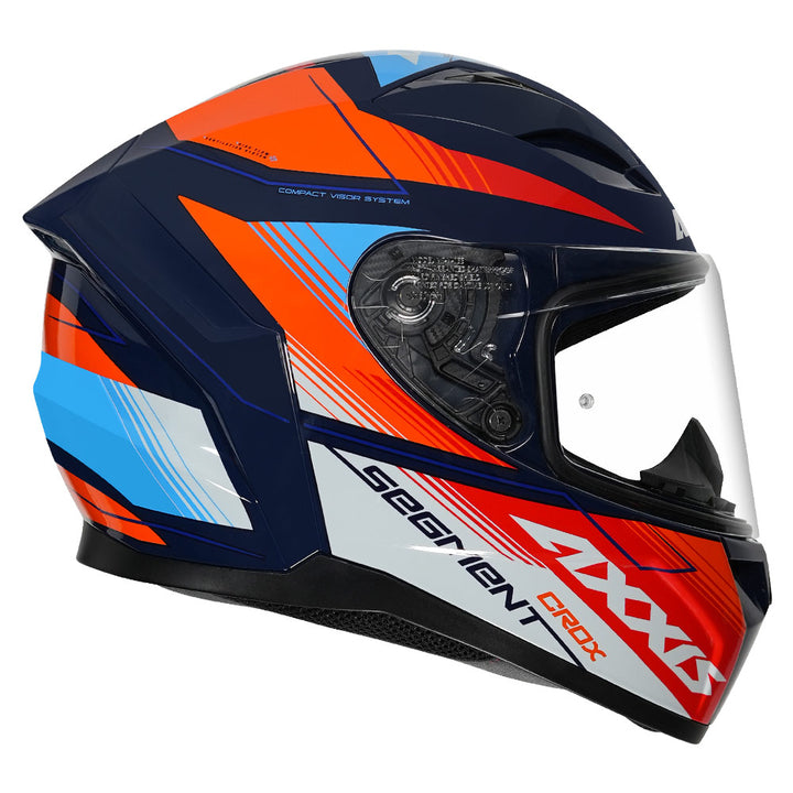Axxis Segment Crox Helmet Blue