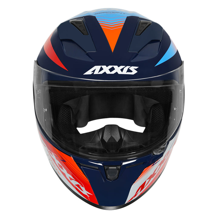 Axxis Segment Crox Helmet Blue front