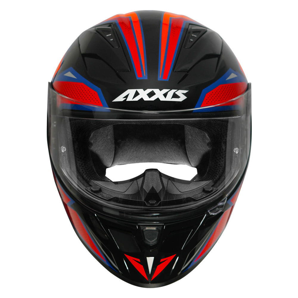 Axxis Segment Mad Helmet red front