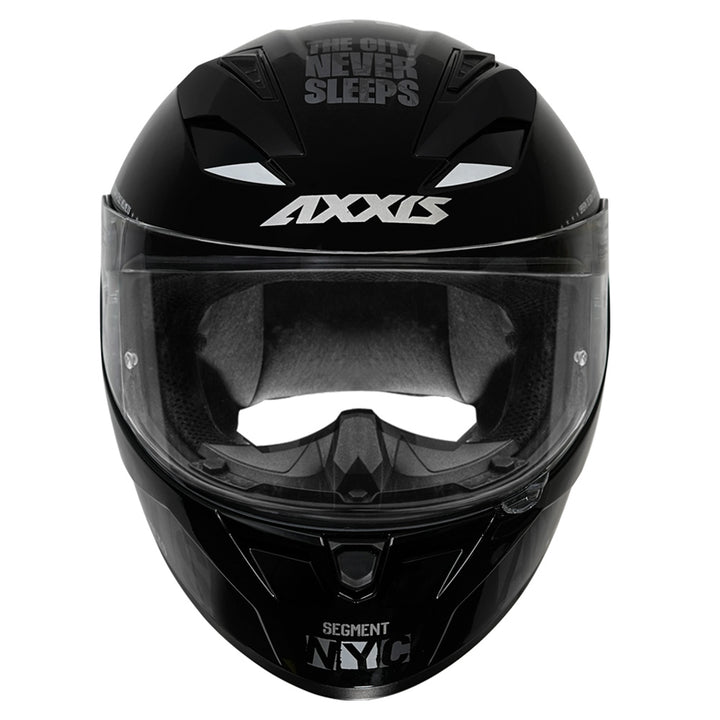 Axxis Segment NYC Helmet black front