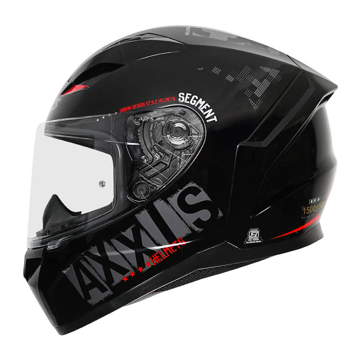 Axxis Segment NYC Helmet red side
