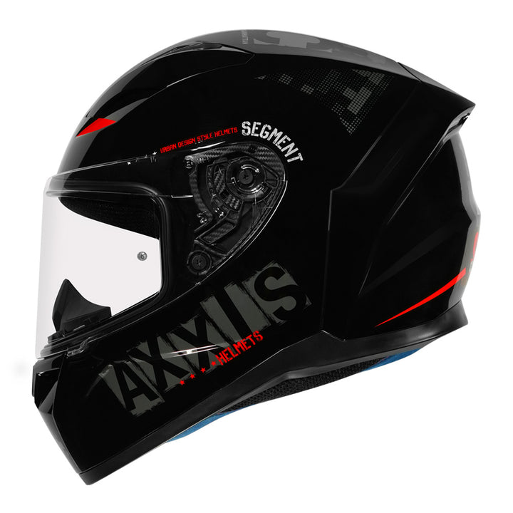 Axxis Segment NYC Helmet red side