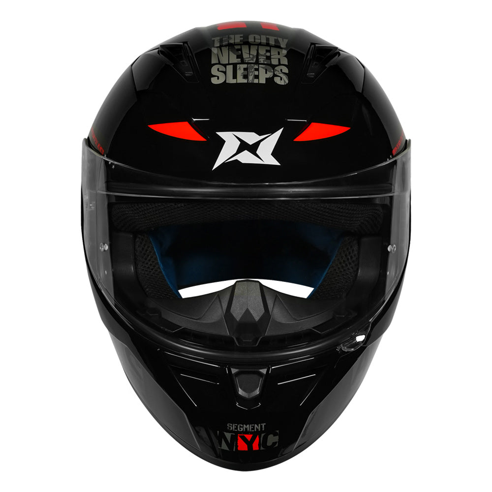 Axxis Segment NYC Helmet red front