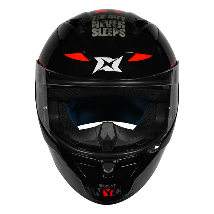 Axxis Segment NYC Helmet red front