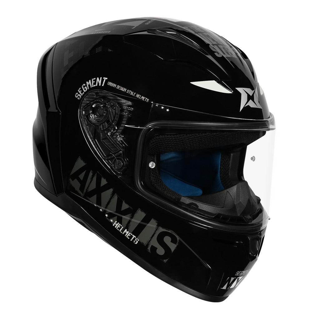 Axxis Segment NYC Helmet black frontside