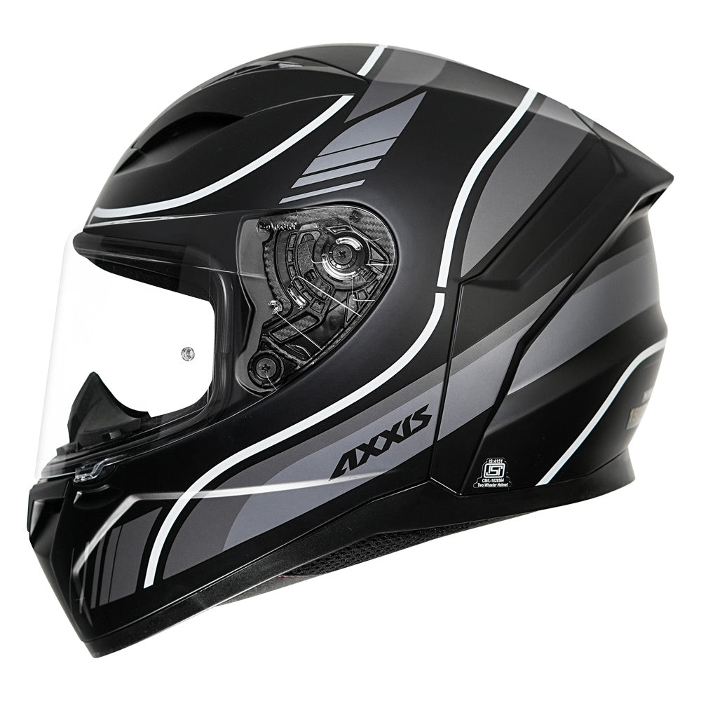 Axxis Segment Neyva Helmet grey side