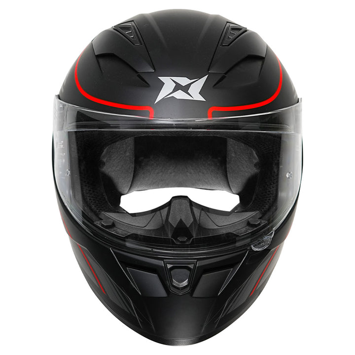 Axxis Segment Neyva Helmet red front
