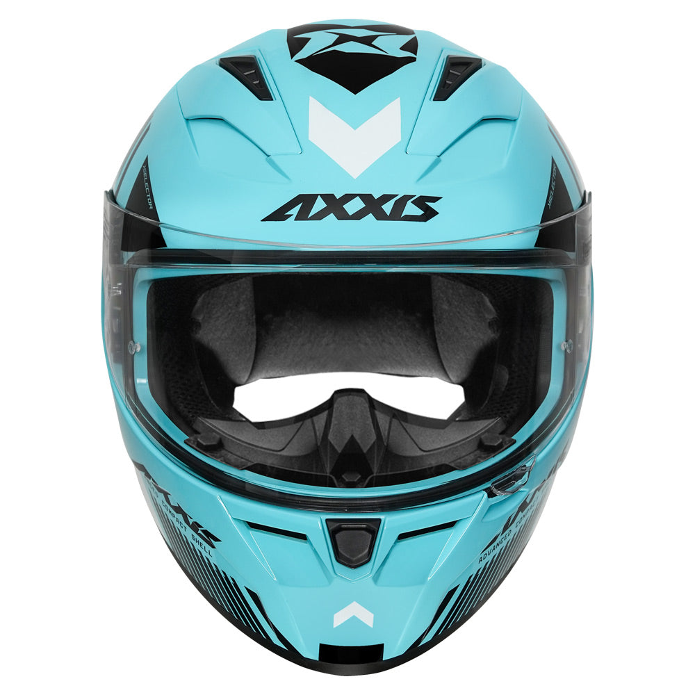 Axxis Segment Selector Helmet blue front