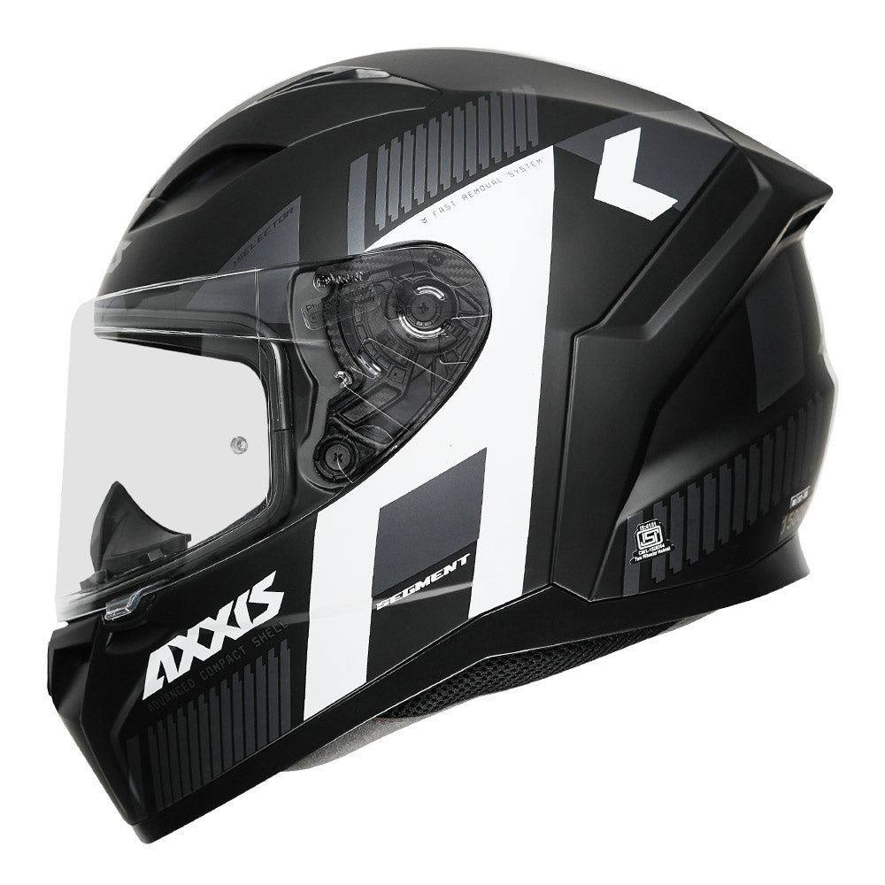 Axxis Segment Selector Helmet grey side